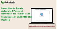 Create Automated Payment Reminders for Invoices & Statements