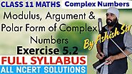 Exercise 5.2 Complex Numbers Class 11 Maths IIT JEE Mains