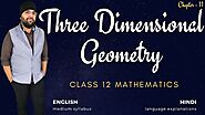 Three Dimensional Geometry Class 12 Maths IIT JEE Mains