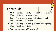 Find Electricians in West London - AS Electrics