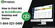 How to Print W2 Forms in QuickBooks Desktop/Online (Tutorial)