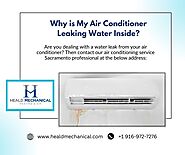 Why is My Air Conditioner Leaking Water Inside?