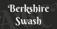 Berkshire Swash Font · 1001 Fonts