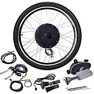 JAXPETY 48V 1000W 26″ Wheel Ebike Hub Motor Conversion Kit