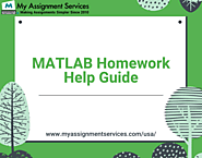 MATLAB Homework Help Guide To Get Rid Of The Assignment Problems!