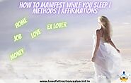 HOW TO MANIFEST WHILE YOU SLEEP | METHODS | AFFIRMATIONS