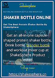 Best Shaker Bottles to fuel your workouts on the go | Shakesphere