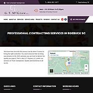 Professional Contracting Services in Roebuck, SC