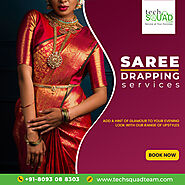 Traditional Saree Drapping Services in Bhubaneswar