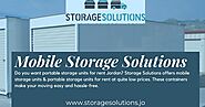 Advantages of a Portable Storage Unit Jordan