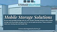 Mobile Storage Units For Safe Moving – Affordable Storage Solutions Jordan