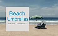 Best Beach Umbrella That Won't Blow Away for 2017 - Finderists