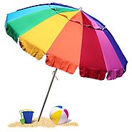 Best Rated Heavy Duty Beach Umbrellas for Sun and Wind Protection