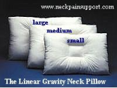 The arc4life linear gravity pillow for fibromyallgia