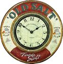 Roger Lascelles Nautical Wall Clock, Old Salt, 14.2-Inch