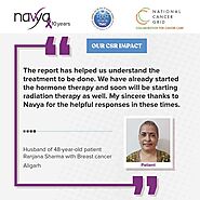 Breast Cancer Patient Testimonial On Online Cancer Consultation – Navya Care