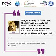 Lung Cancer Patient Testimonial On Online Cancer Consultation - Navya Care