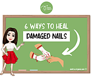 6 ways to heal your damaged nails! Check out our article to learn how!