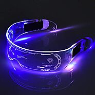 Cyberpunk LED Visor Glasses Neon Glasses