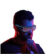 Ivan Cyberpunk LED Visor Glasses