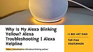 Alexa Flashing Green Yellow Light Won’t Stop? Get Experts Help Now