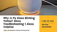 Instant Fix Alexa Yellow Light 1-8014471563 Alexa App Helpline