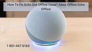 Echo Dot Offline How to Fix It? 1-8014475163 Alexa Device Is Unresponsive