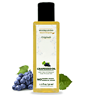 Mystiq Living Grapeseed Oil | Cold Pressed Oil | Pure , Natural and Unrefined