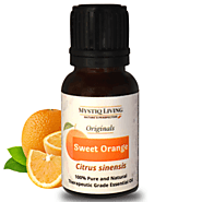 Sweet Orange Essential Oil | Buy Pure Sweet Orange Oil | Mystiq Living