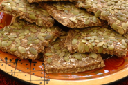 Pumpkin Seed Crackers