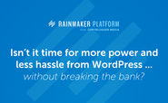 Introducing Rainmaker: The Complete Solution for Content Marketers and Internet Entrepreneurs - Copyblogger