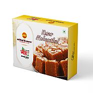 Buy Kesar Mohanthal Sweets - 250 gm - Mithai and More