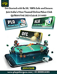 Online Poker Club in Delhi With Real CASH