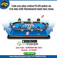 Lets you play online PLO5 poker as live feel with friendsand meet new ones.