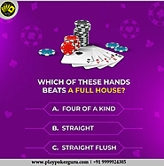 How well do you know your Poker Hands? 🤔 Comment below the answer!
