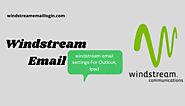 Windstream Email Settings - Ipad, Outlook 2007 - IMAP And POP