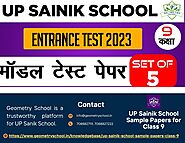 UP Sainik School Sample Papers for Class 9