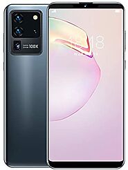 6.1-inch Full Screen Smartphone, Face ID Unlocked Cell Phone, 5-Point Touching Screen, Dual Cards Dual Standby, MTK65...