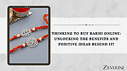 Thinking to buy Rakhi online: Unlocking the benefits and Positive Ideas behind it!