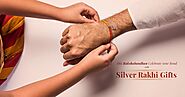 This Rakshabandhan Celebrate your Bond with Silver Rakhi Gifts
