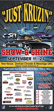 Just Kruzin 13th Annual Show & Shine, Lloydminster, Alberta, September 11 2021