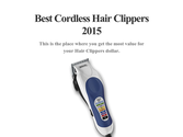 Best Cordless Hair Clippers 2015