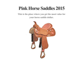 Pink Horse Saddles 2015