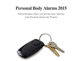 Personal Body Alarms 2015