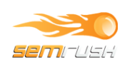 SEMrush: service for competitors research, shows organic and Ads keywords for any site or domain