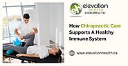 How Chiropractic Care Supports A Healthy Immune System