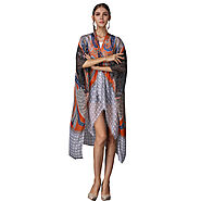 Kimono maker custom design printed bathrobe kimono robe