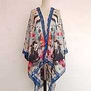 Custom kimono maker custom digital printed kimono robe