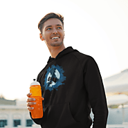 Badfit Scattered Skull Black Hoodie
