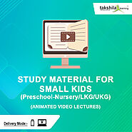 Study Material for Small Kids (Preschool-Nursery/LKG/UKG)